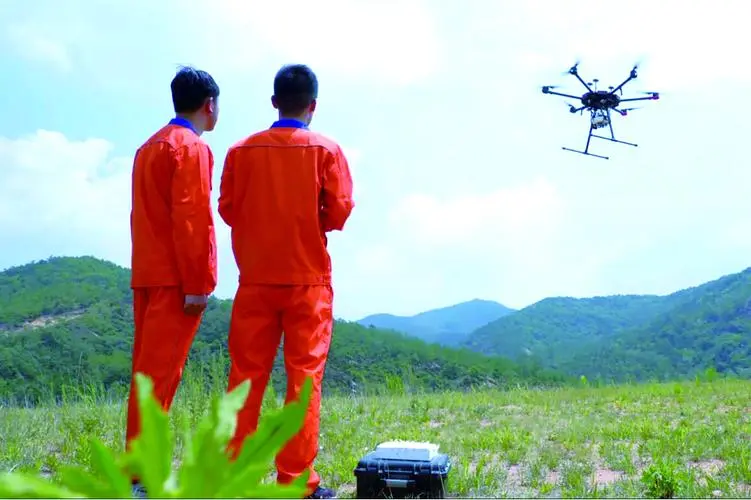 乐都无人机倾斜摄影巡检拍摄